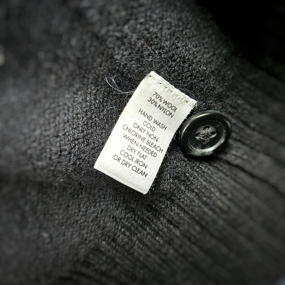 Calvin Klein Black Button-Up Vest - Picture 6 of 6